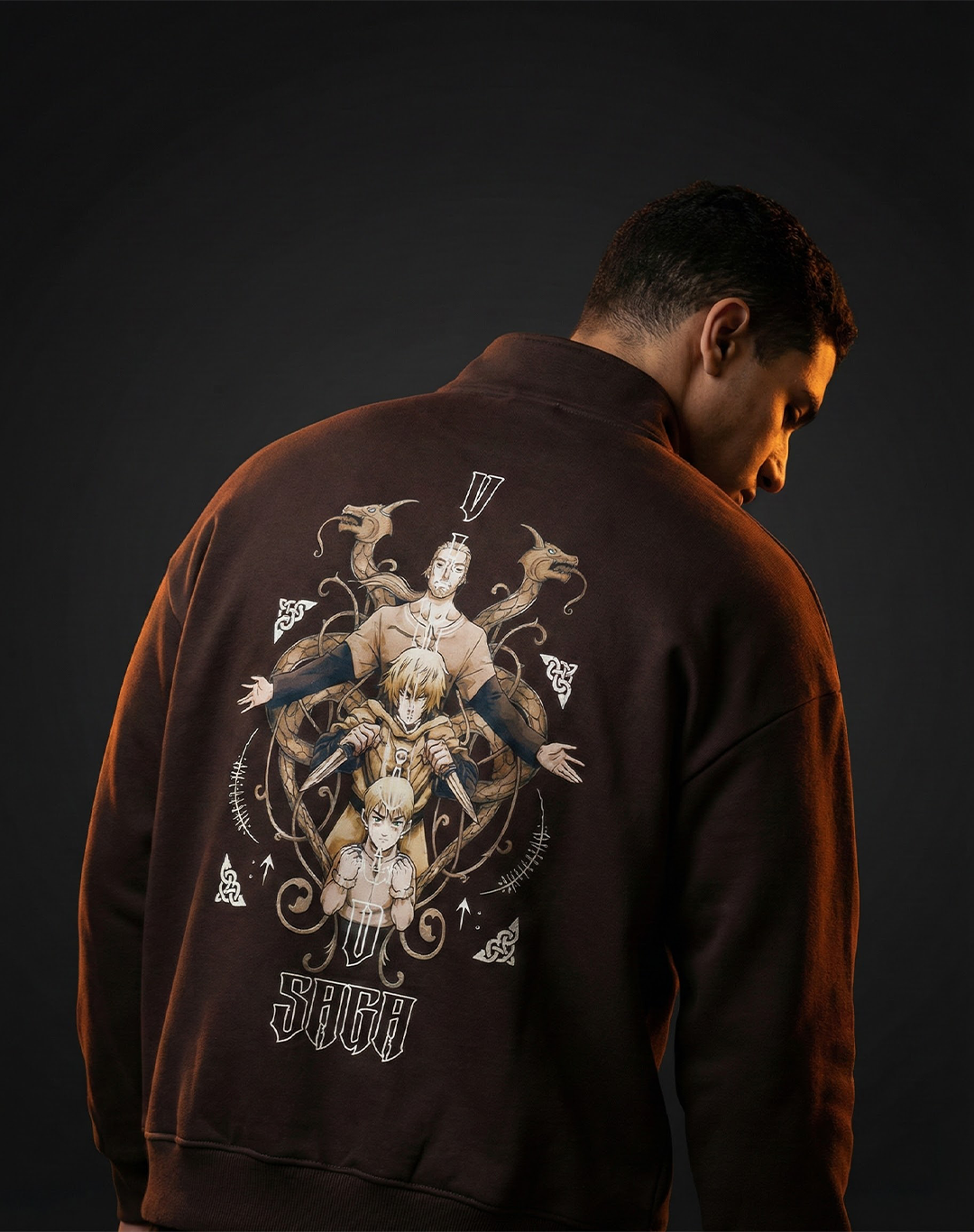 VINLAND / QUARTER ZIPPER.