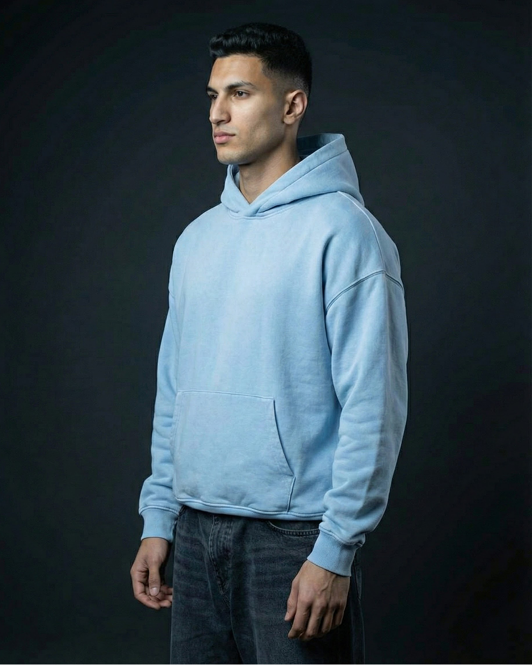 BASIC / STONE WASHED / HOODIE.