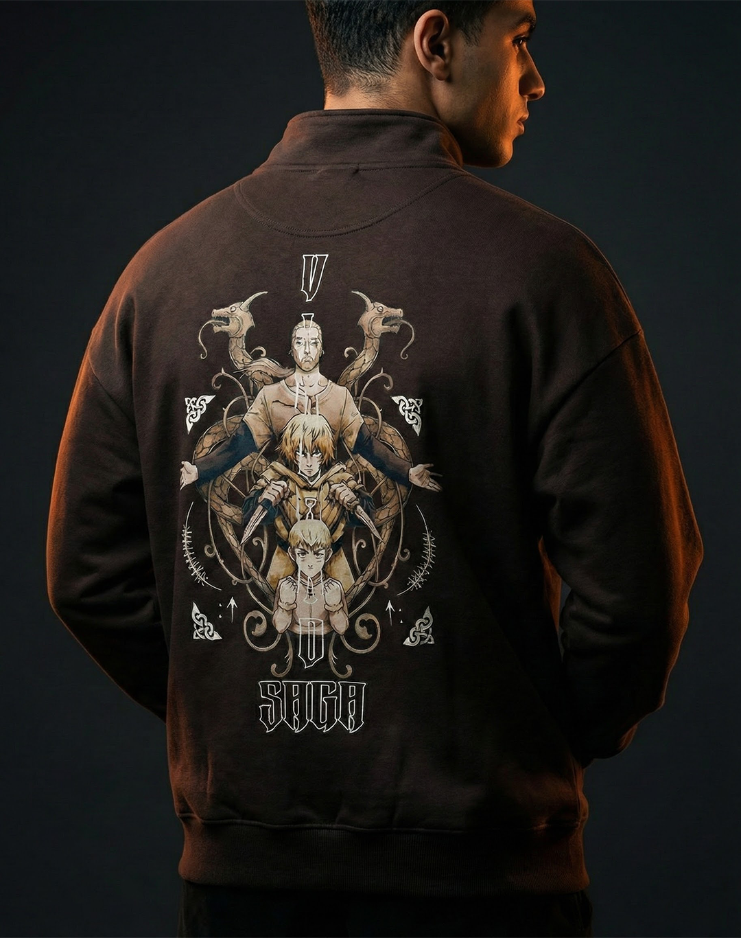 VINLAND / QUARTER ZIPPER.