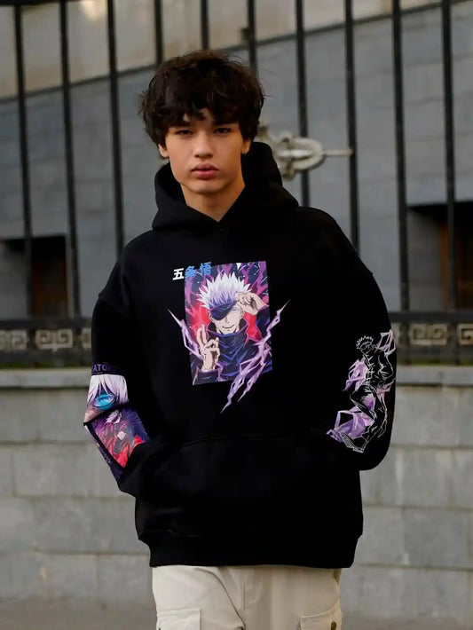 JJK (GOJO) oversized hoodie.